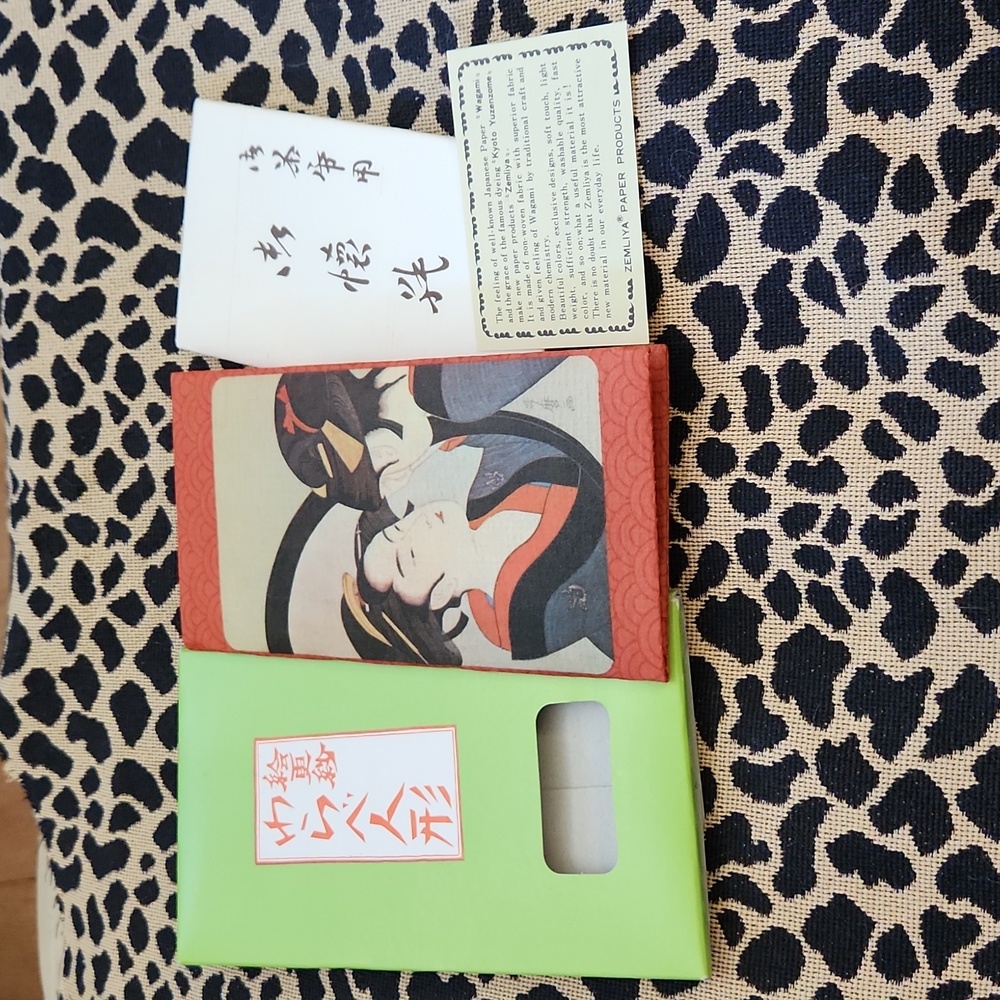 Vintage Wagami Japanese Paper pocket book